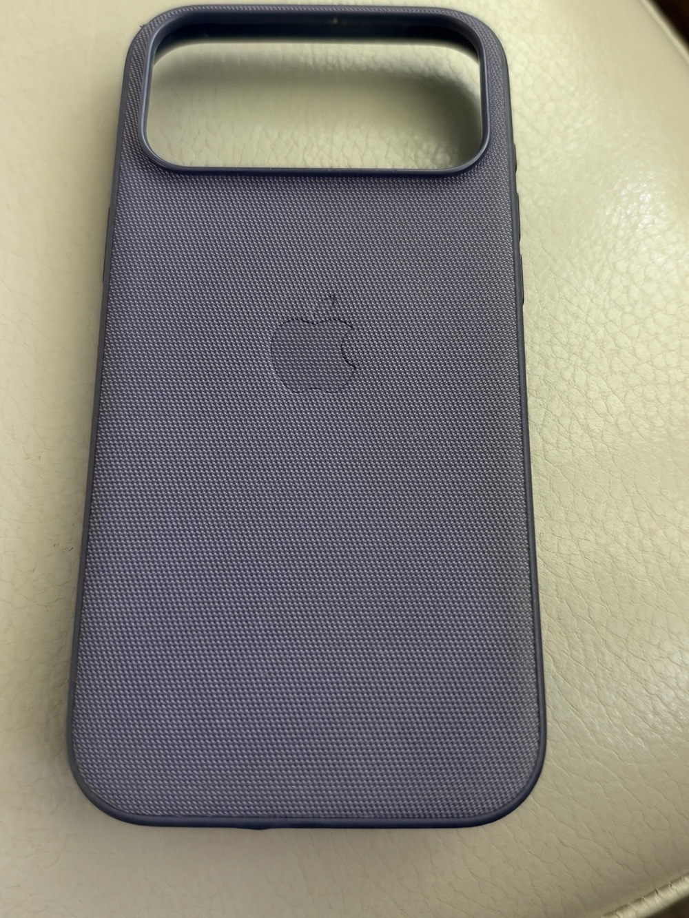 Apple Purple Fabric iPhone Case